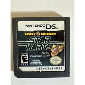 Crazy Chicken: Star Karts ~ Nintendo DS Game ~ Game Cartridge Only ~ Rated E